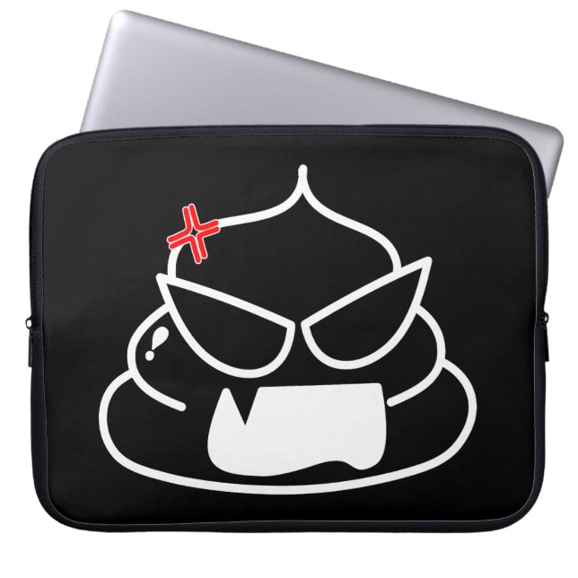 Arg Poop - Brootsch the PooPoo Laptop Fodral (Framsidan)