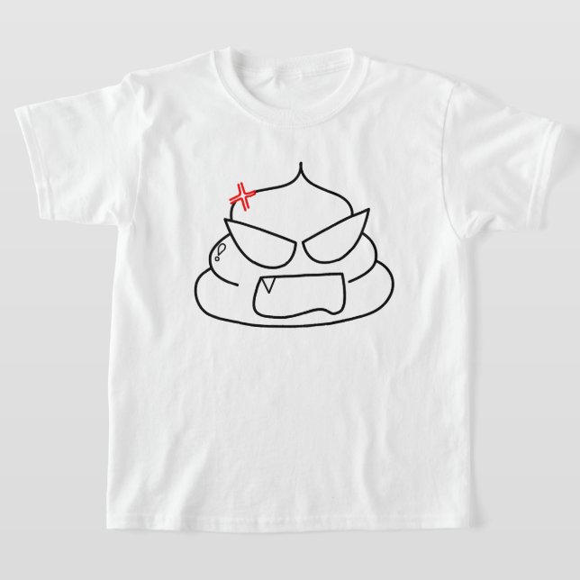 Arg Poop - Brootsch the PooPoo T Shirt (Laydown)