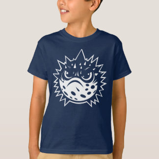 Arg Puffer Fish Funny Introvert Beach Resa Kids T Shirt