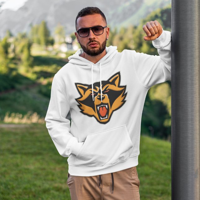 Arg Raccoon Ansikte Hoodie (Skapare uppladdad)