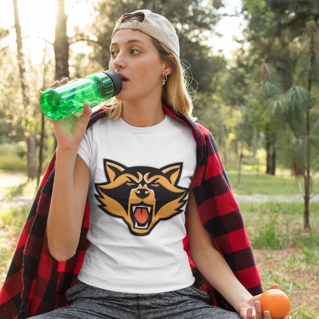 Arg Raccoon Ansikte T-Shirt (Skapare uppladdad)