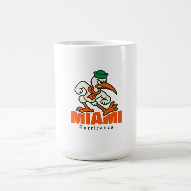 Arg Retro Tecknad Bird Mascot Kaffemugg (Center)