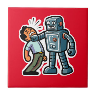 Arg Robot Kakelplatta