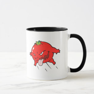 arg rutttomato tecknade figurer mugg