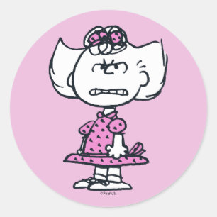 Arg Sally Runt Klistermärke