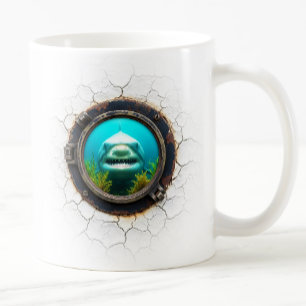 Arg Shark Coffee Mugg Design
