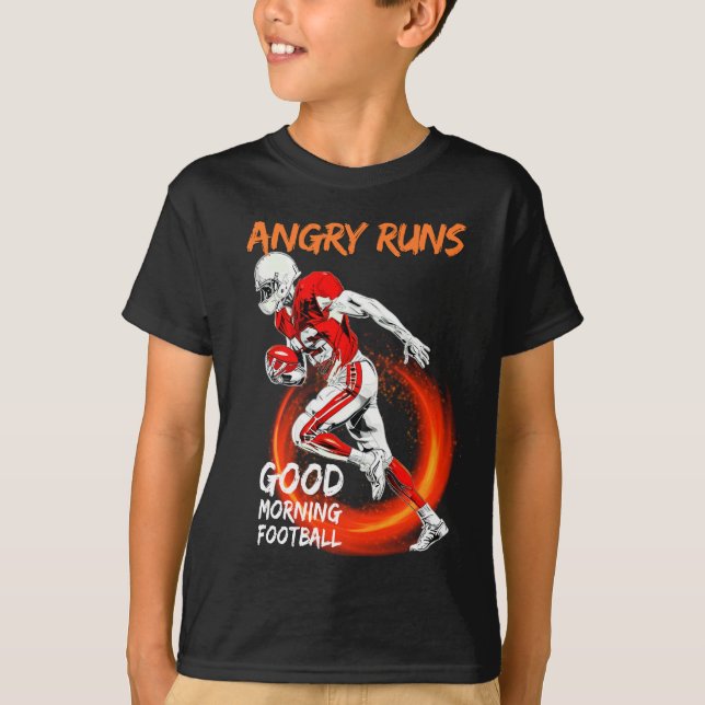 Arg Springa Bra Football Cute Sport Älskare T Shirt (Framsida)