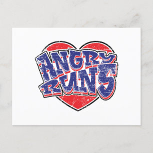 Arg Springa fläkt design v2 Vykort