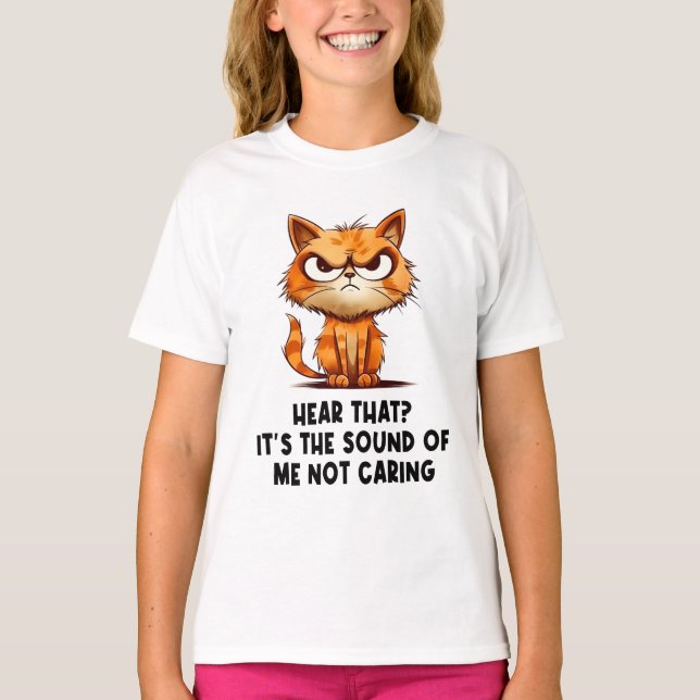 Arg Stressat Cat Funny Stressa PM för Cat Lover T Shirt (Framsida)