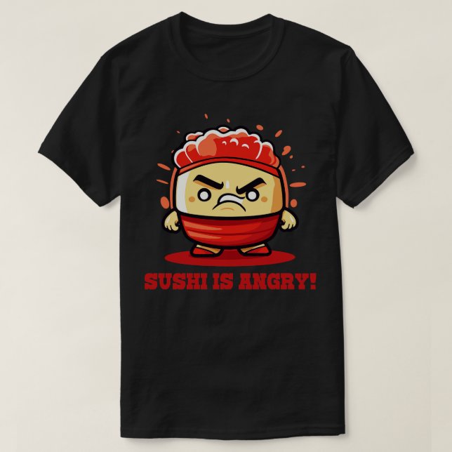 Arg Sushi T Shirt (Design framsida)
