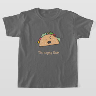 Arg Taco Anpassade Text av betydelse för Emoji T Shirt