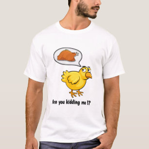 Arg Tecknad Funny Chick Bird T Shirt