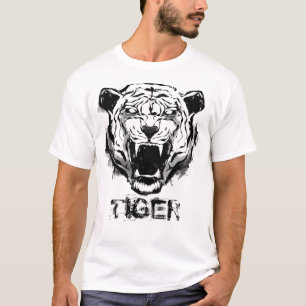 Arg Tiger Monochrome T Shirt