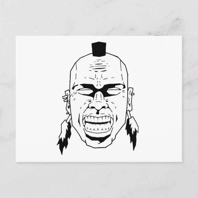 Arg Tooth Vykort (Framsida)