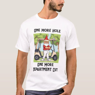 Arg Trump spelar Golf medan regeringen minskar T Shirt