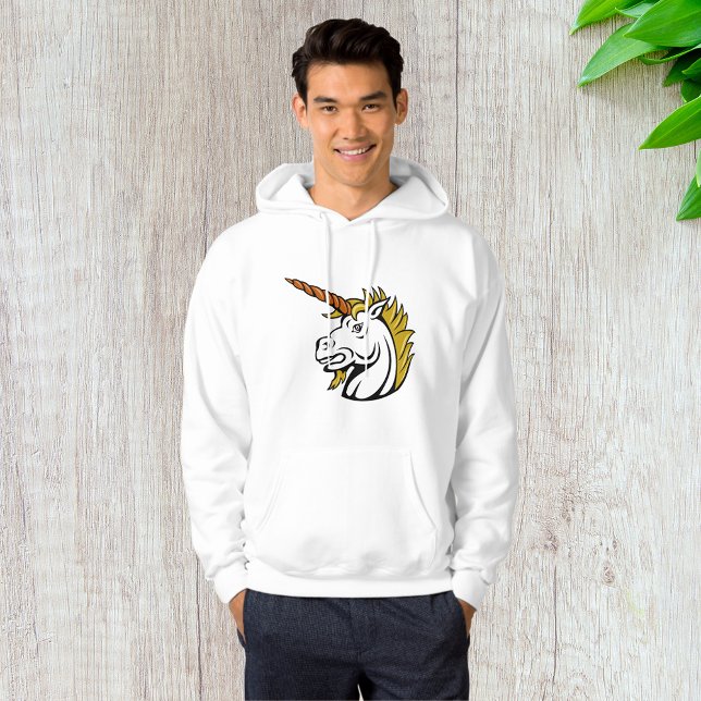 Arg Unicorn Manar Hoodie (Skapare uppladdad)