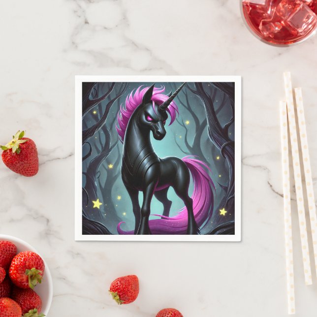 Arg Unicorn Pappersservett (Insitu)