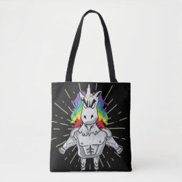 Arg Unicorn Tote Bag Tygkasse