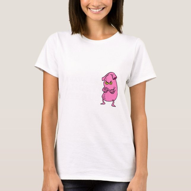 ARG UTERUS TEE SHIRT (Framsida)