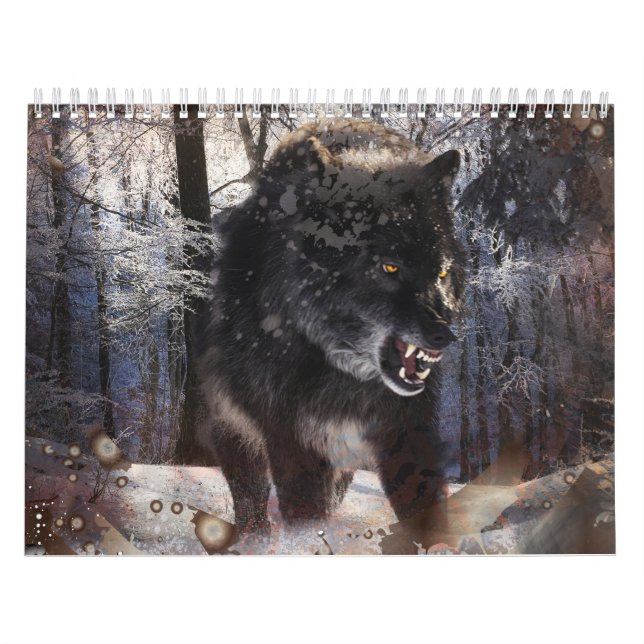Arg Varg Forest Kalender (Omslag)