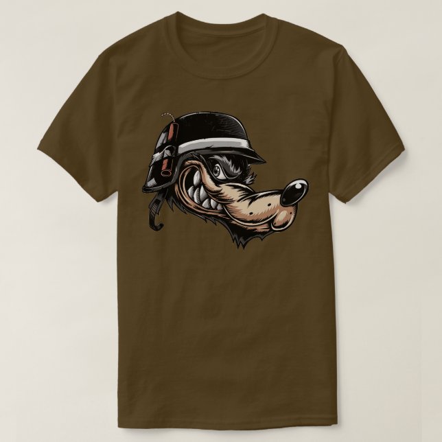 Arg Varg Head T Shirt (Design framsida)