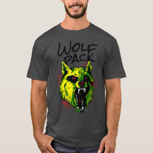 Arg Varg Varg Pack Vild Animal T Shirt