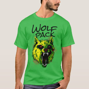 Arg Varg Varg Pack Vild Animal T Shirt