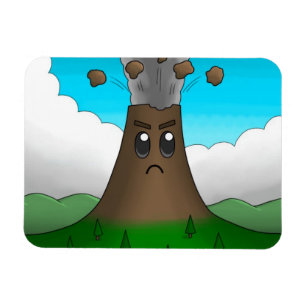 Arg Volcano Magnet