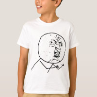 Arg Y U inget ansikte
