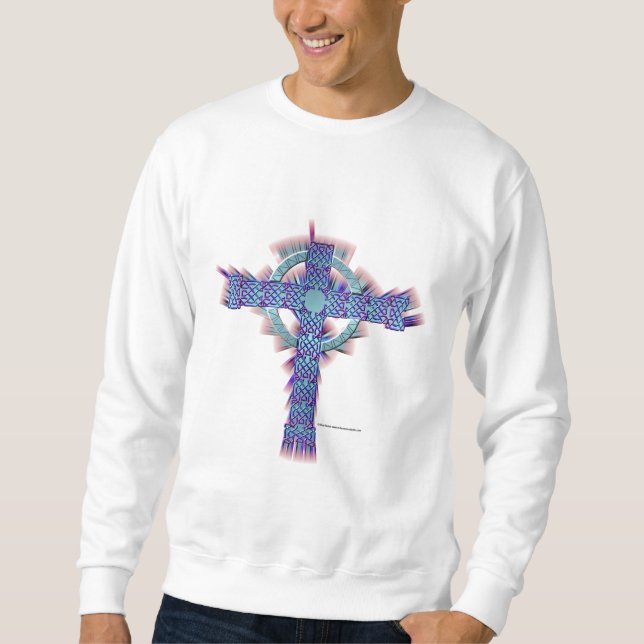 Arga manar för Celt tröja Sweatshirt (Framsida)
