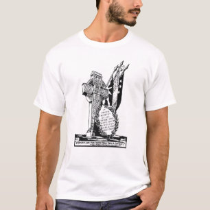 Arga minnasende irländska hjältar för irländsk tee shirt