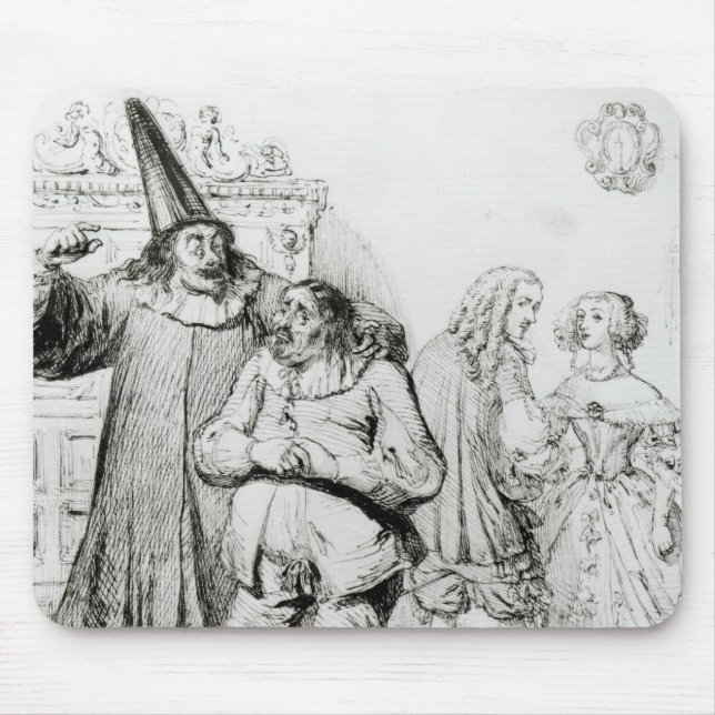 Argan och Monsieur Purgon Musmatta (Framsidan)