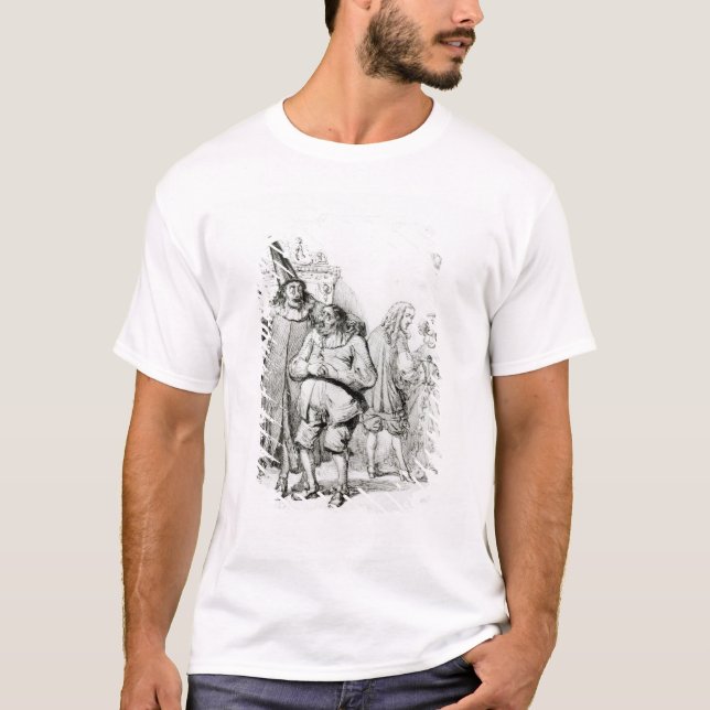 Argan och Monsieur Purgon Tee (Framsida)