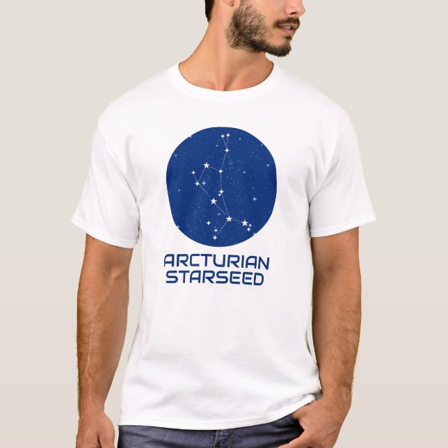 Argarian Starseed T-Shirt - Boötes Constellation (Framsida)