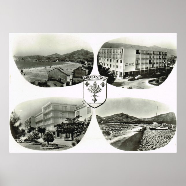Argeles sur mer poster (Framsidan)