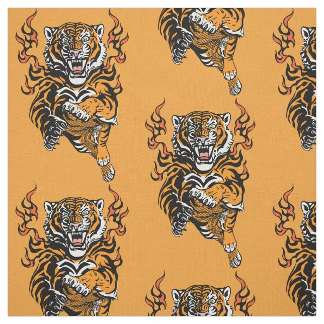 Argens tiger i tunga tyg (Provkarta)