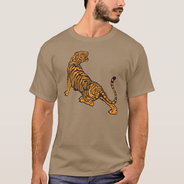 argens tiger tee (Framsida)