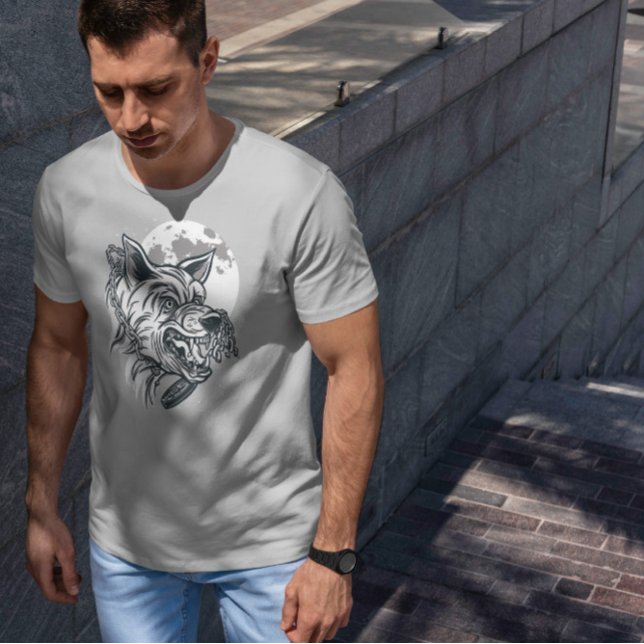 Argens Varg Monokromatisk T Shirt (Skapare uppladdad)