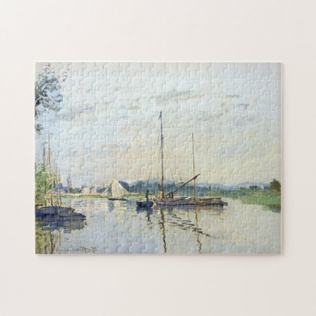 Argenteuil 1872 Monet Fine Art Pussel (Horisontell)