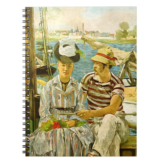 Argenteuil Edouard Manet Anteckningsbok (Framsidan)