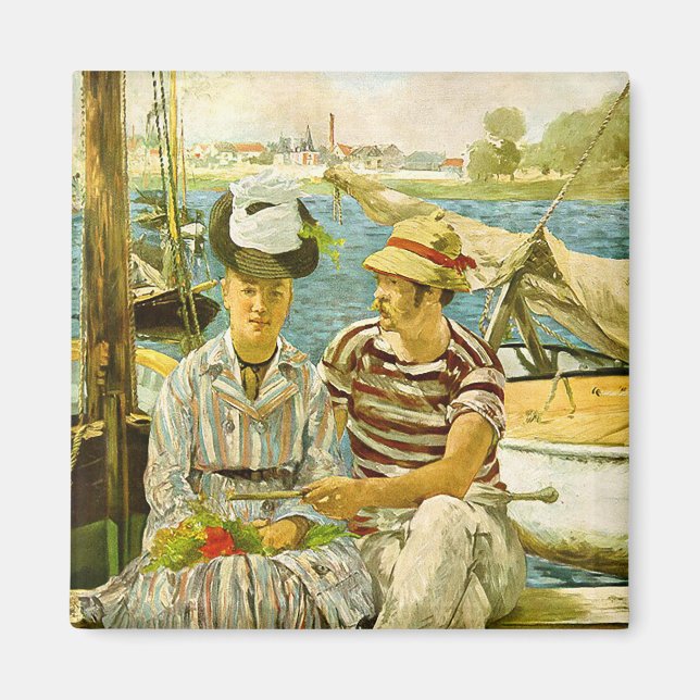 Argenteuil Edouard Manet Magnet (Framsidan)