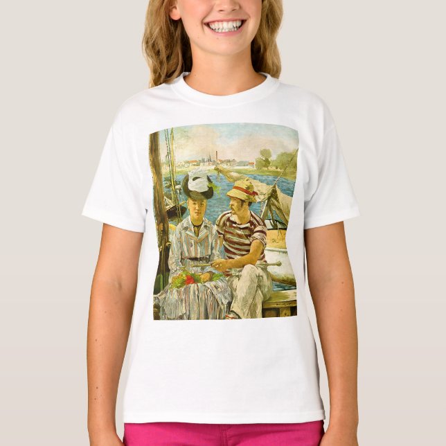 Argenteuil Edouard Manet T Shirt (Framsida)