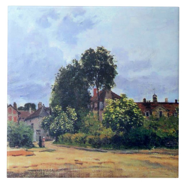 Argenteuil, Sjukhuset,   Kakelplatta (Framsidan)