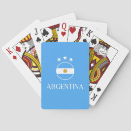 Argentina 2 vita 3 stjärnor casinokort