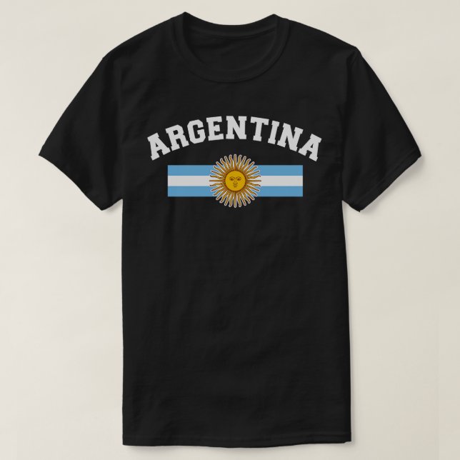 Argentina (6) t shirt (Design framsida)