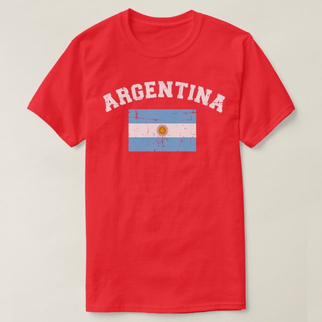 Argentina (7) t shirt (Design framsida)