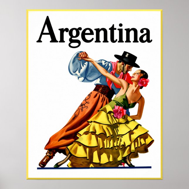 Argentina affisch (Framsidan)