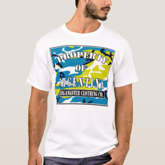 argentina anpassningsbar tee shirt