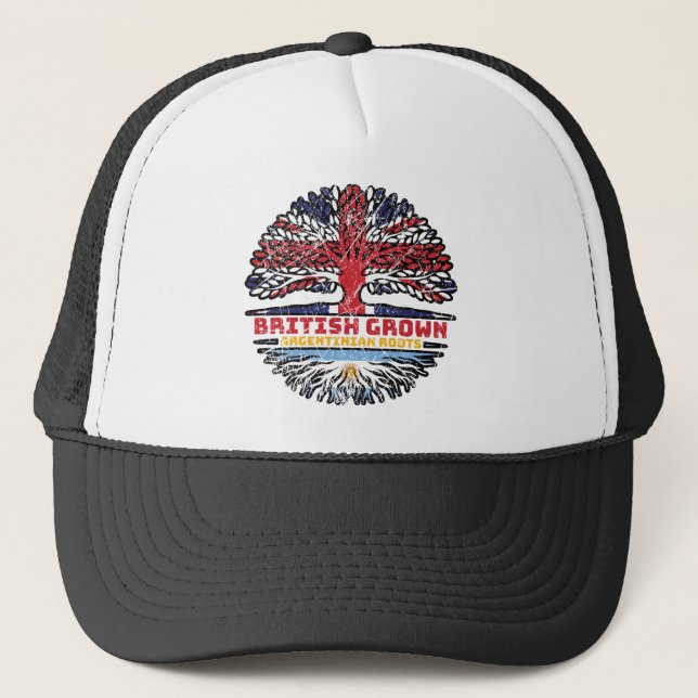 Argentina Argentinas Storbritannien, Förenade kung Keps (Framsida)