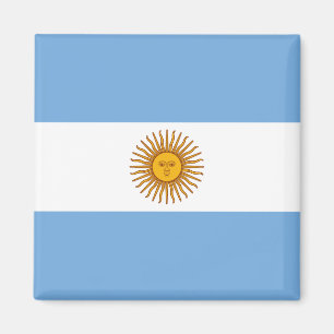 Argentina (argentinska Flagga) Magnet